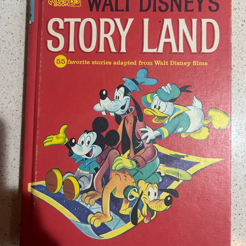 Vintage Walt Disney's Story Land Book